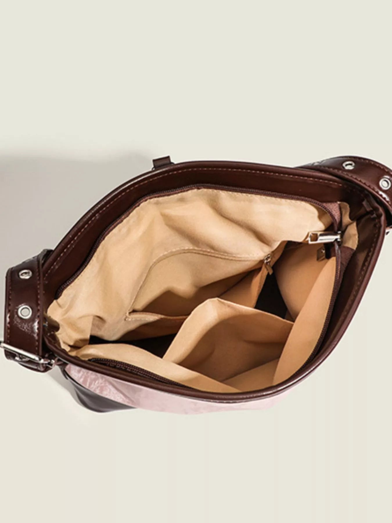 Adjustable Strap Shoulder Bag with Pouch
