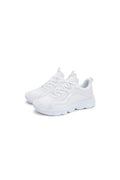 Lace Up Mesh Round Toe Platform Athletic
