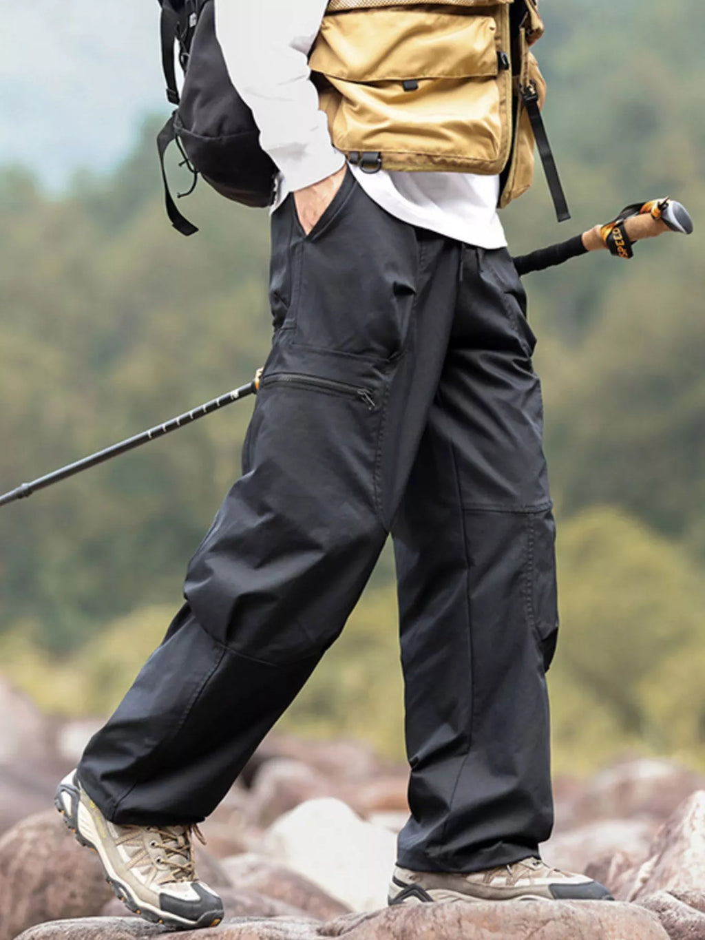 Men's Plus Size Relaxed Fit Cargo Pants