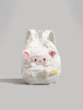 Plush Sheep Backpack Bag