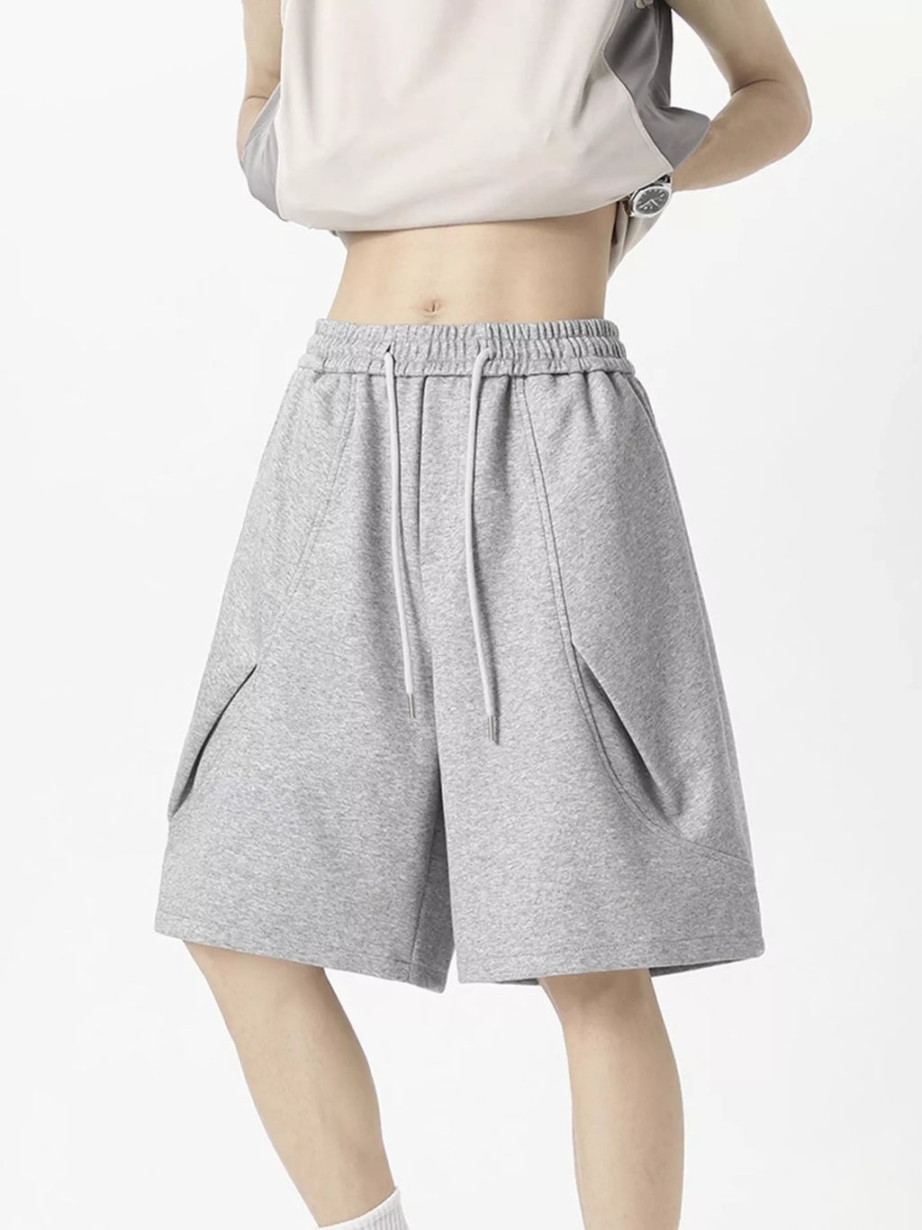 Men's Plus Size Relaxed Fit Sweat Shorts