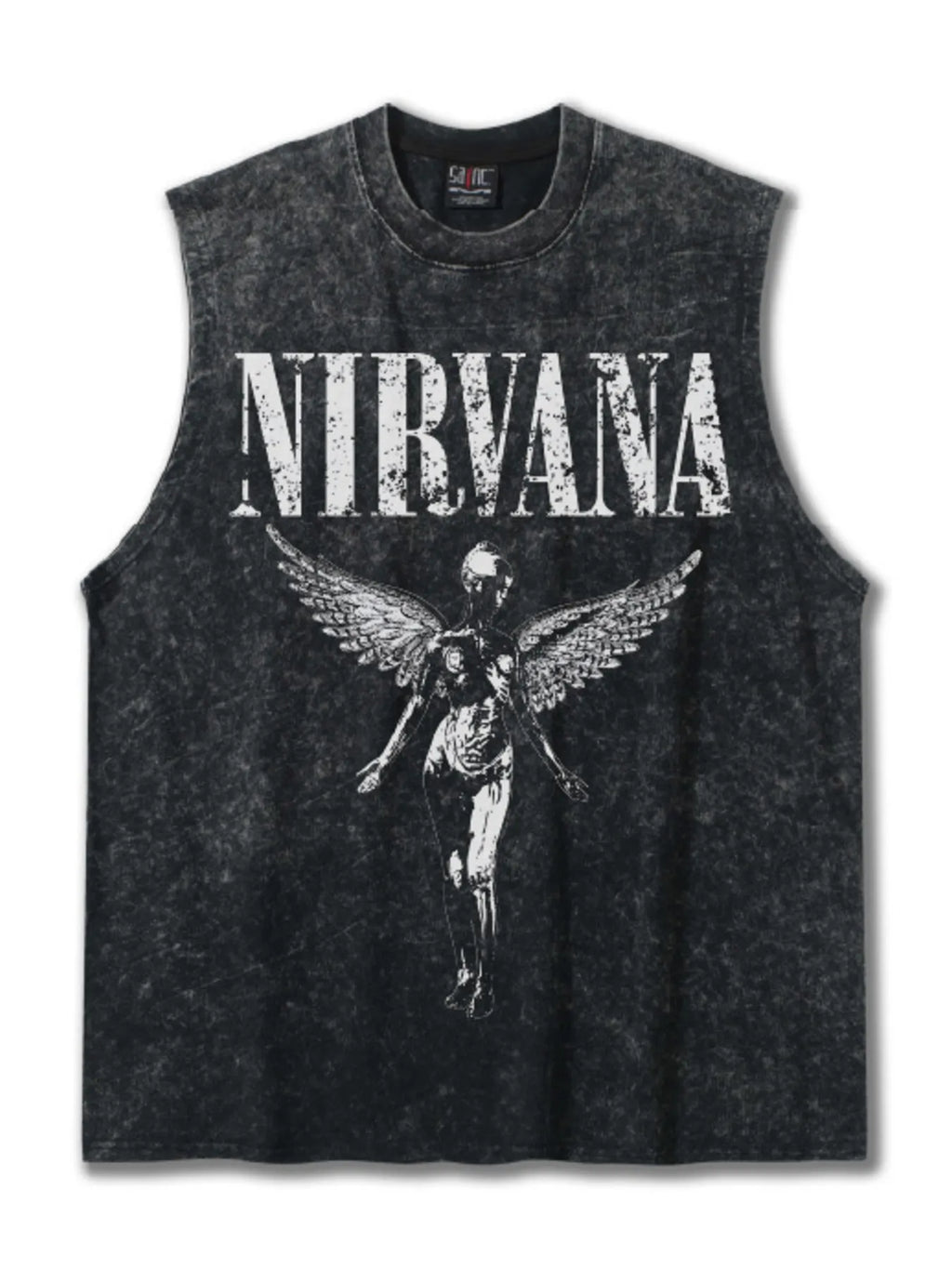 Men's Graphic Round Neck Tank
