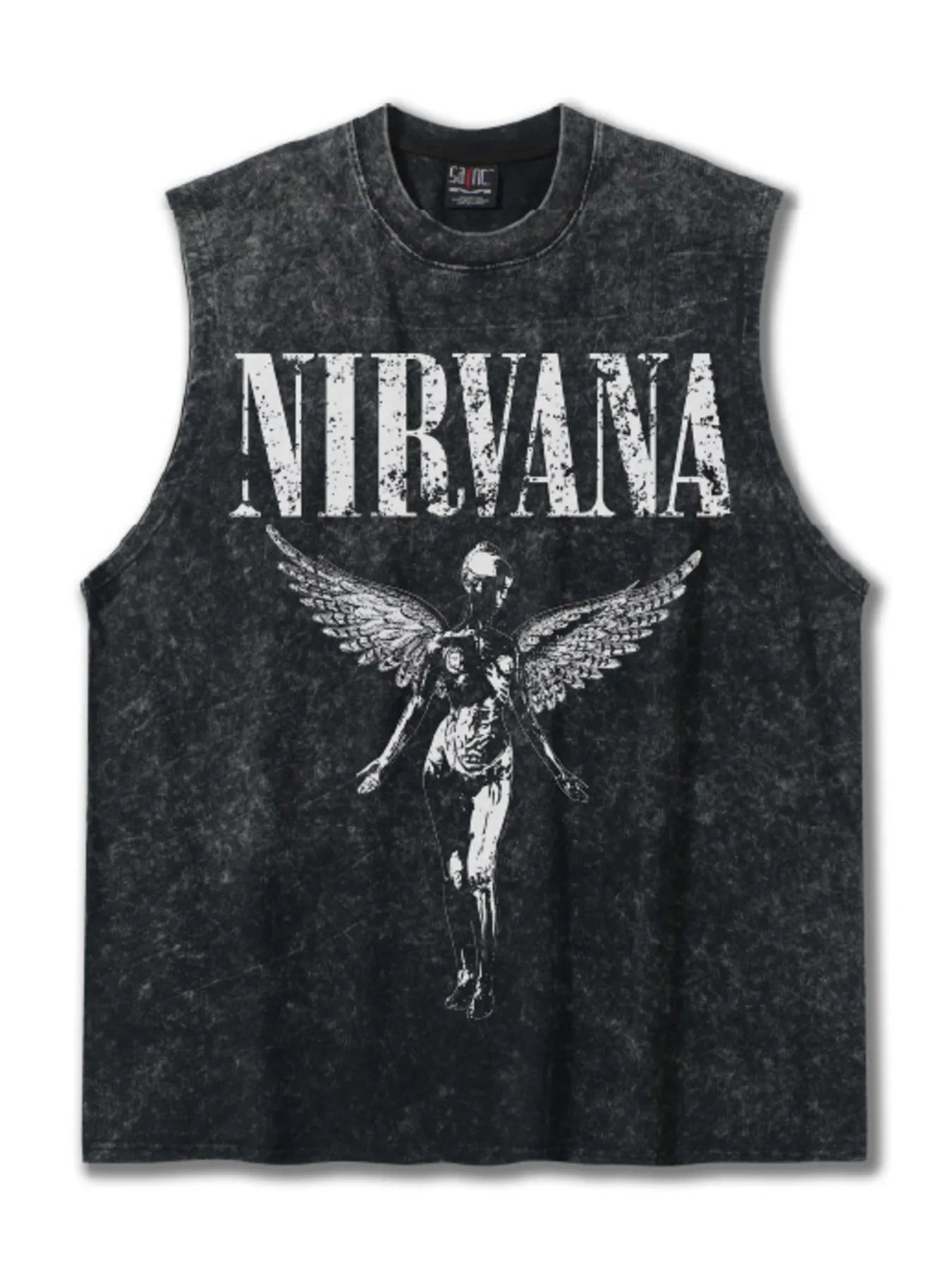 Men's Graphic Round Neck Tank