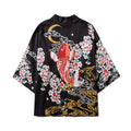 YC6007 Fish in Spring Kimono