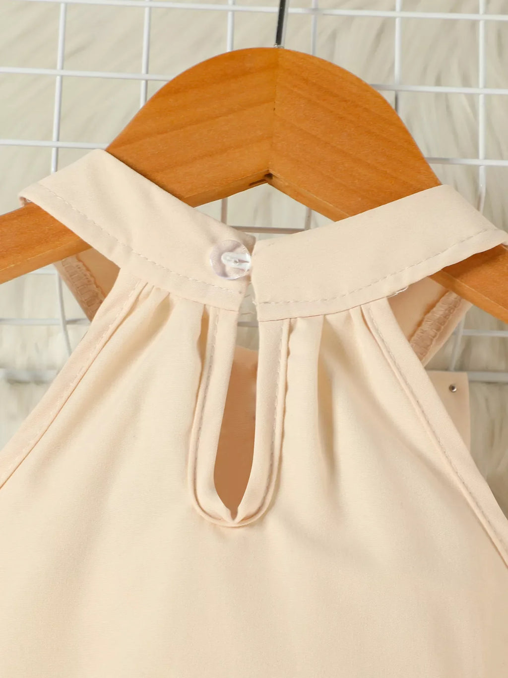 Children's Pearl Bowknot Top and Skirt Set