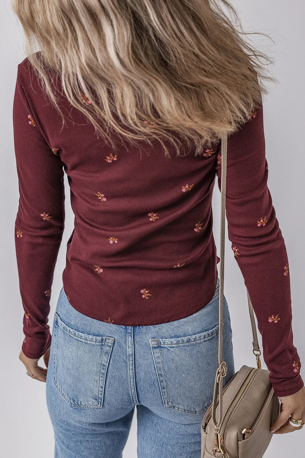 Floral Long Sleeve T-Shirt