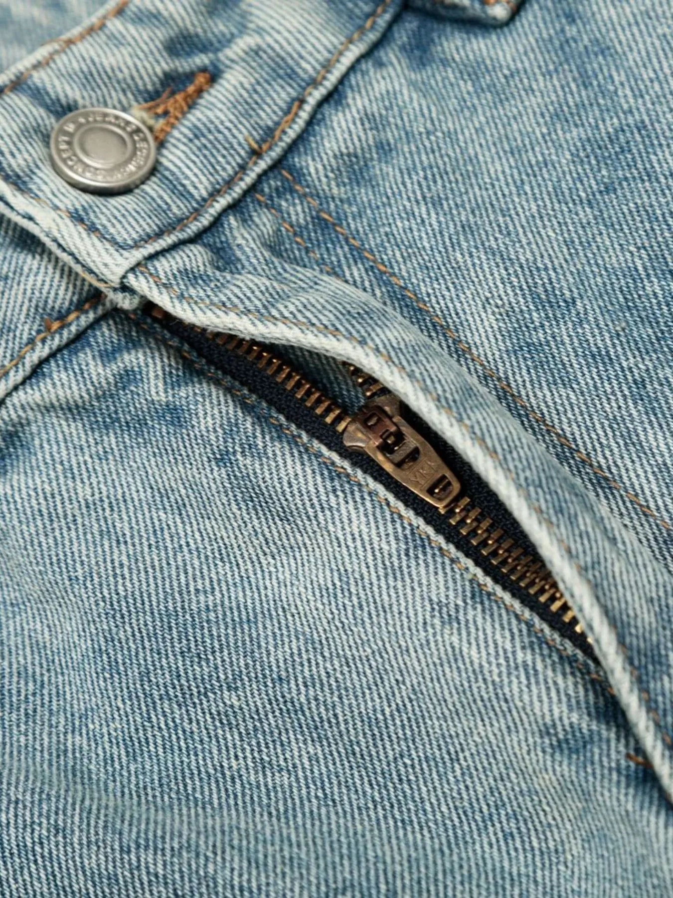 Men's Washed Wide Leg Baggy Jeans