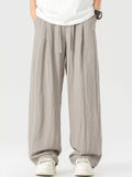 Men's Full Size Lightweight Wide Leg Pants Plus Size