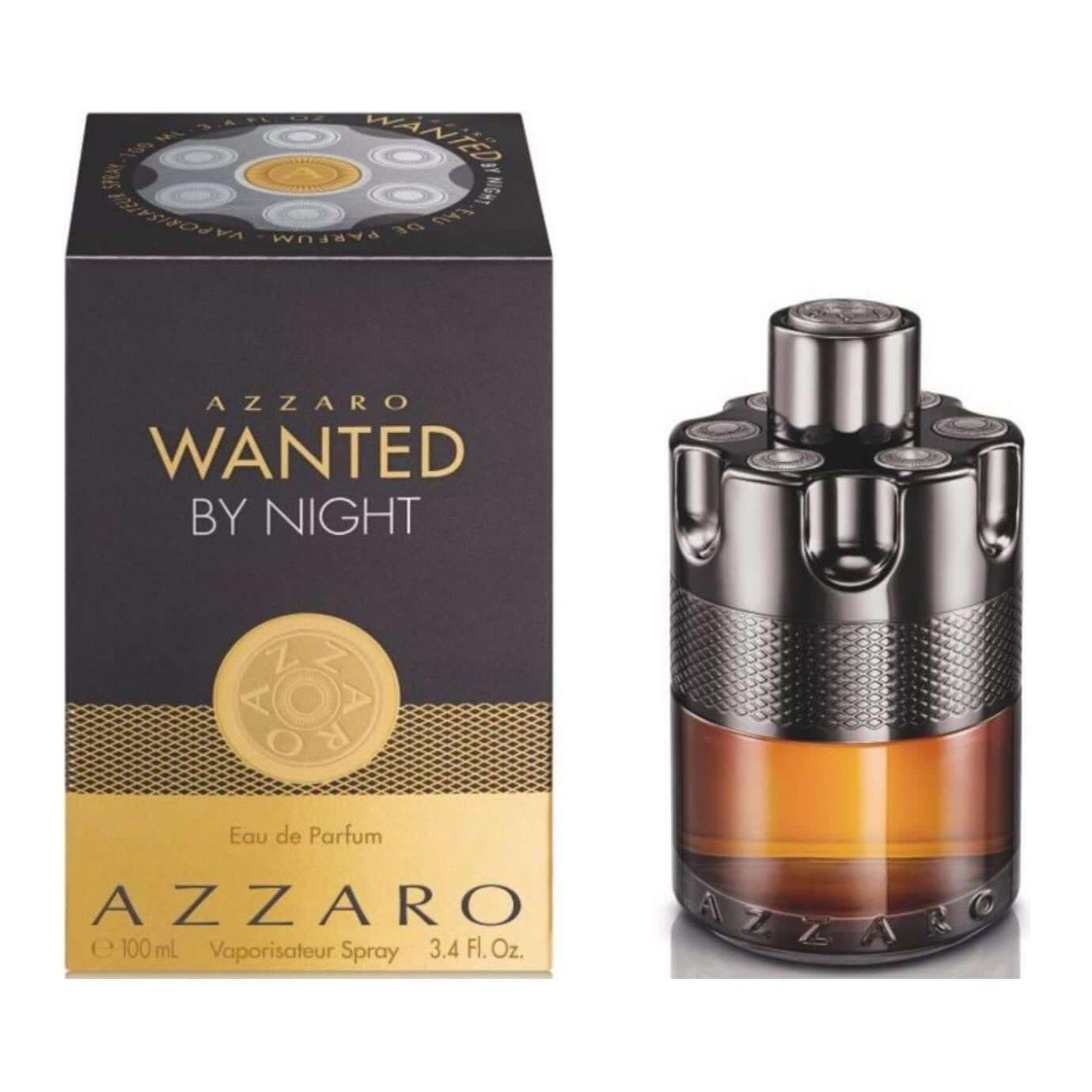 Azzaro Wanted by Night Eau De Parfum Spray for Men 3.4 oz
