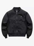 Men's Plus Size Bomber Jacket with Zipper