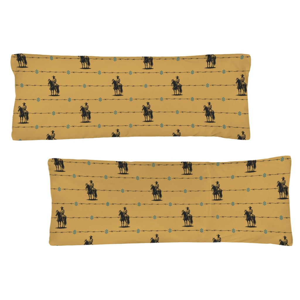 Baha Ranch Saddle Up Body Pillow Cover Made in America