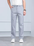 Men's Wide Leg Pants with Pockets