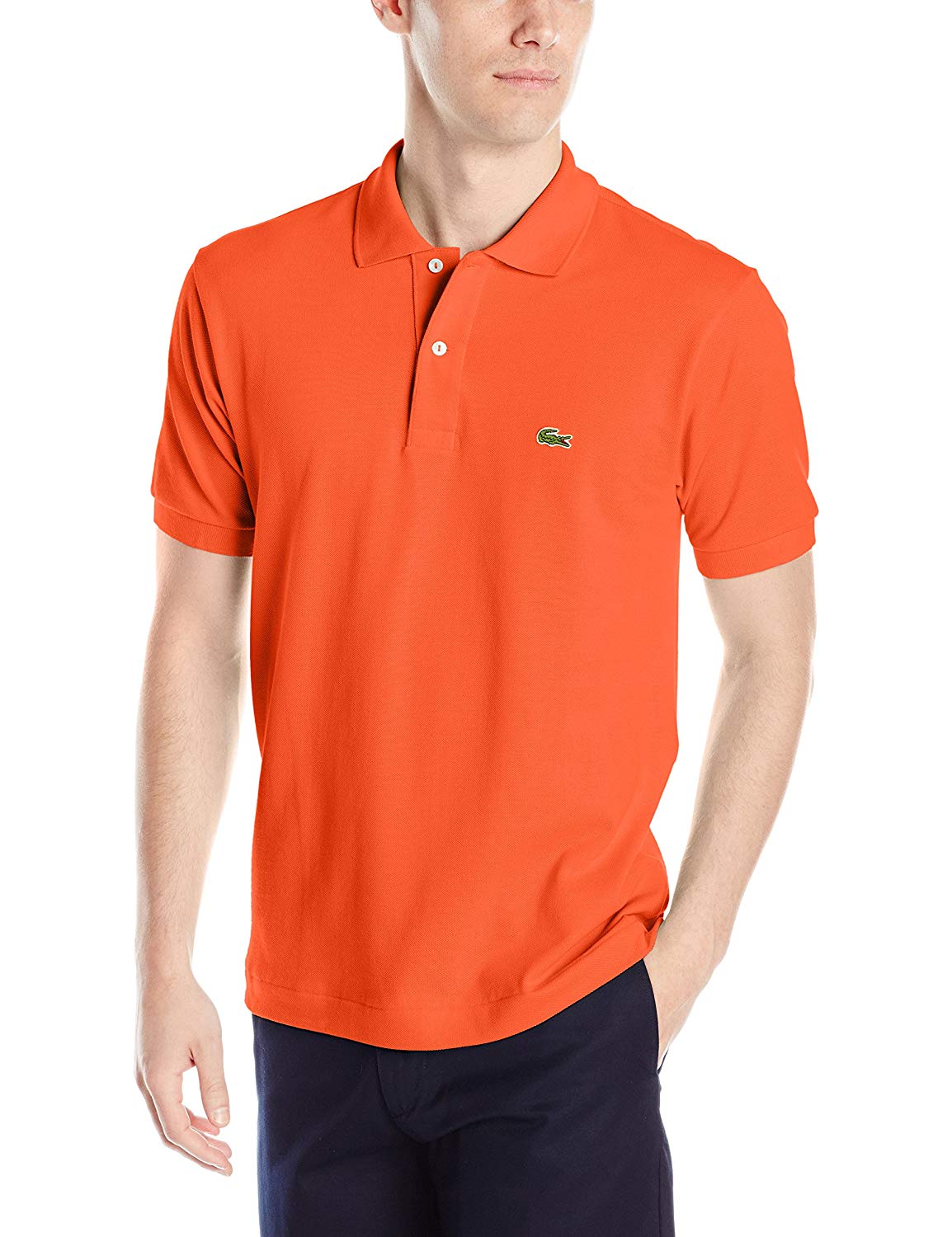Lacoste Men's Short Sleeve Pique L.12.12 Original Fit Polo Shirt
