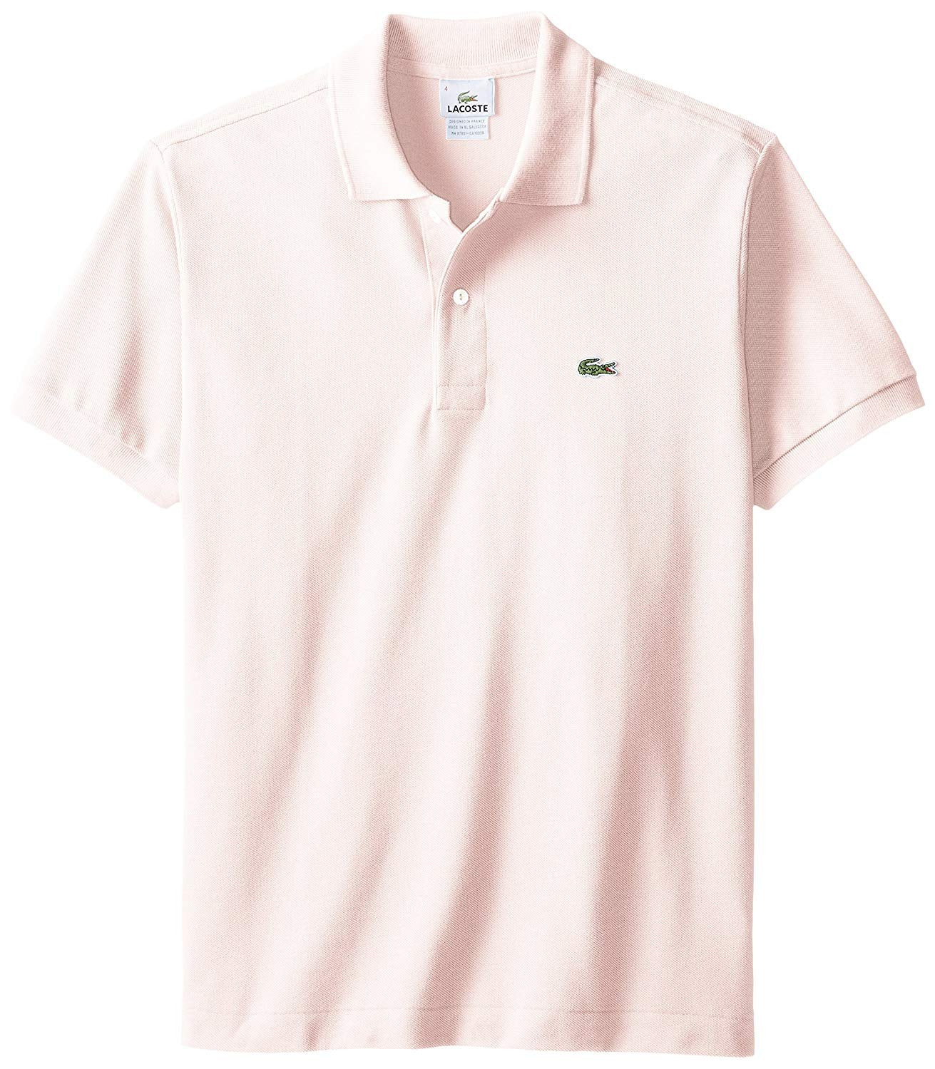 Lacoste Men's Short Sleeve Pique L.12.12 Original Fit Polo Shirt