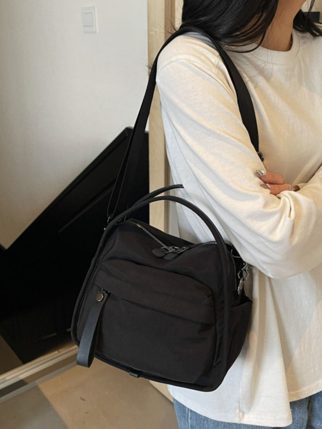 Casual Style Lightweight Crossbody Bag