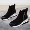 Side Zipper Ankle Boots