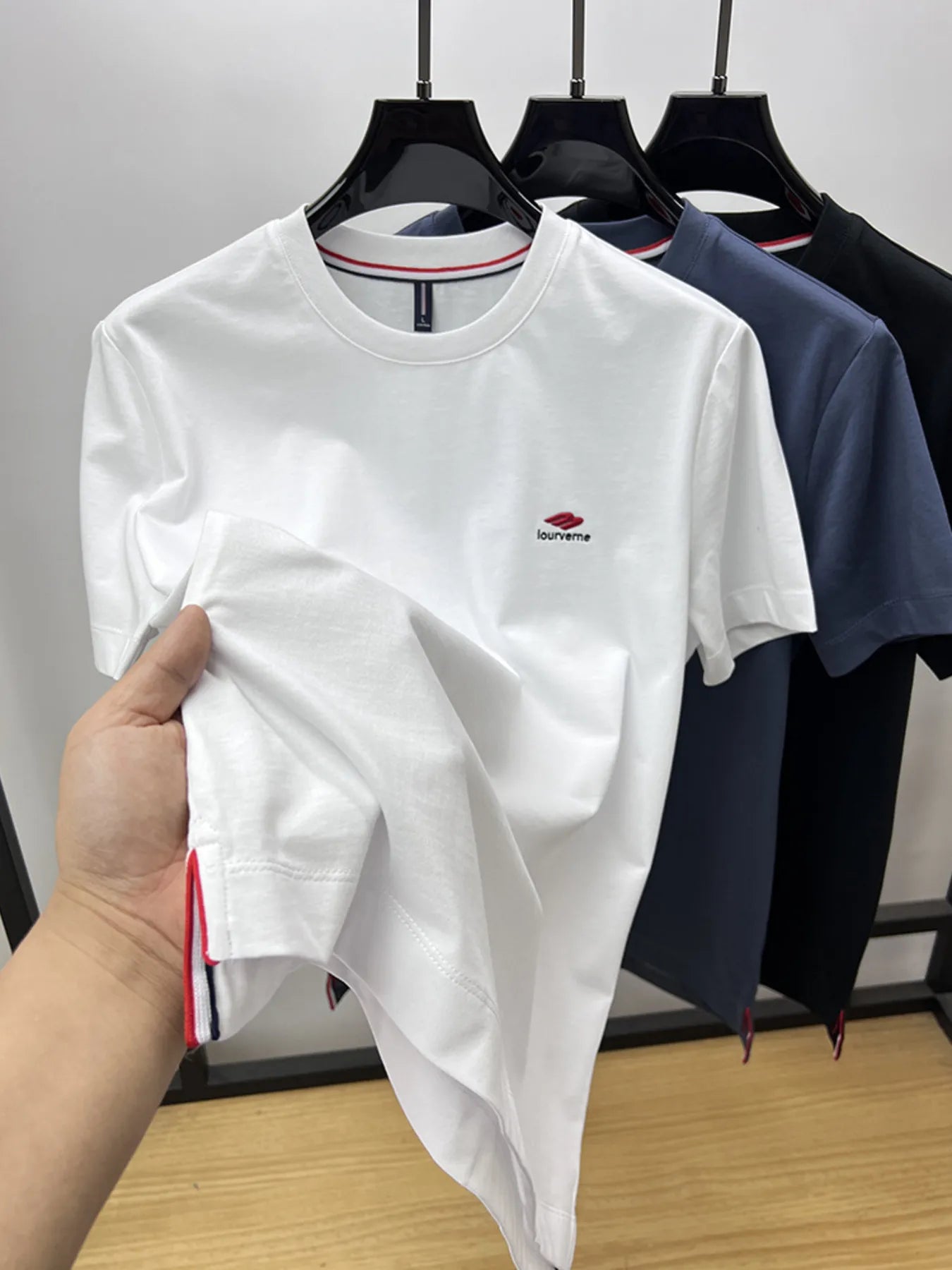 Men's Plus Size Round Neck Short Sleeve T-Shirt