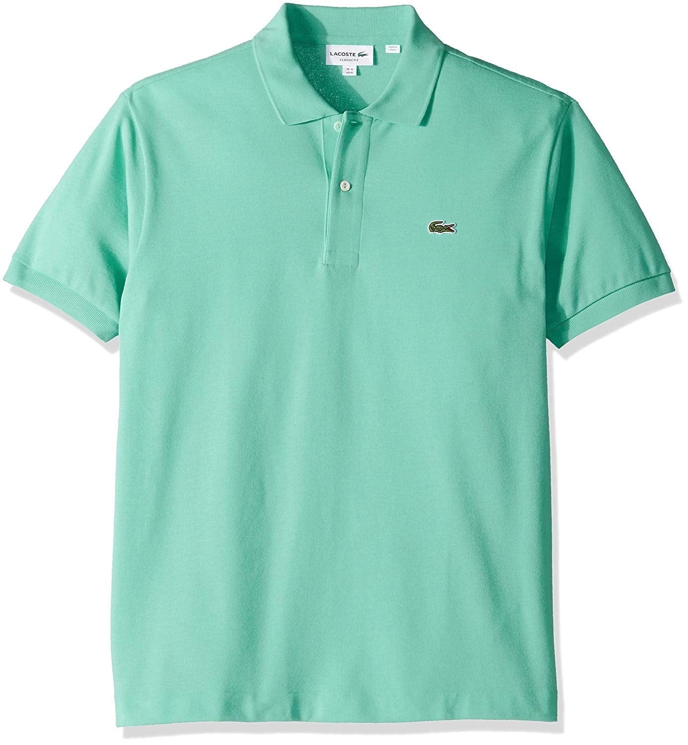 Lacoste Men's Short Sleeve Pique L.12.12 Original Fit Polo Shirt