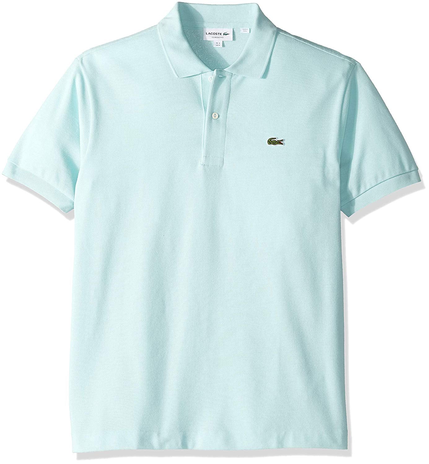 Lacoste Men's Short Sleeve Pique L.12.12 Original Fit Polo Shirt
