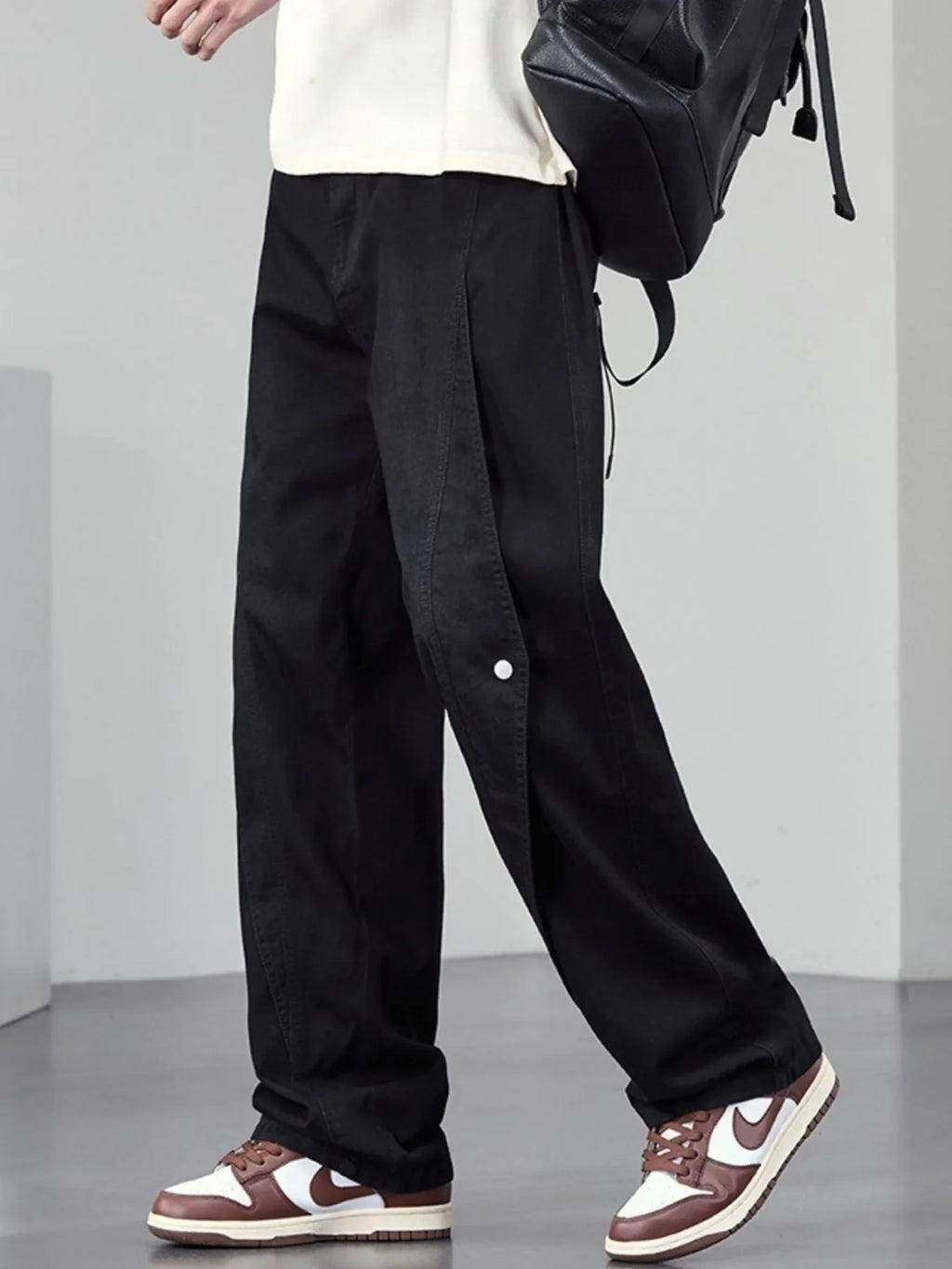 Men's Plus Size Wide Leg Jeans