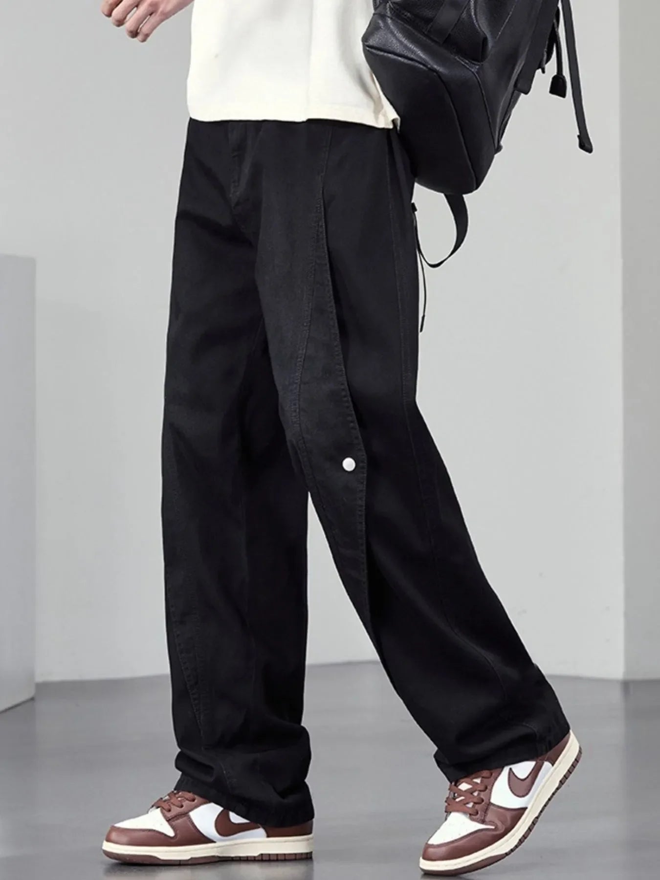 Men's Plus Size Wide Leg Jeans