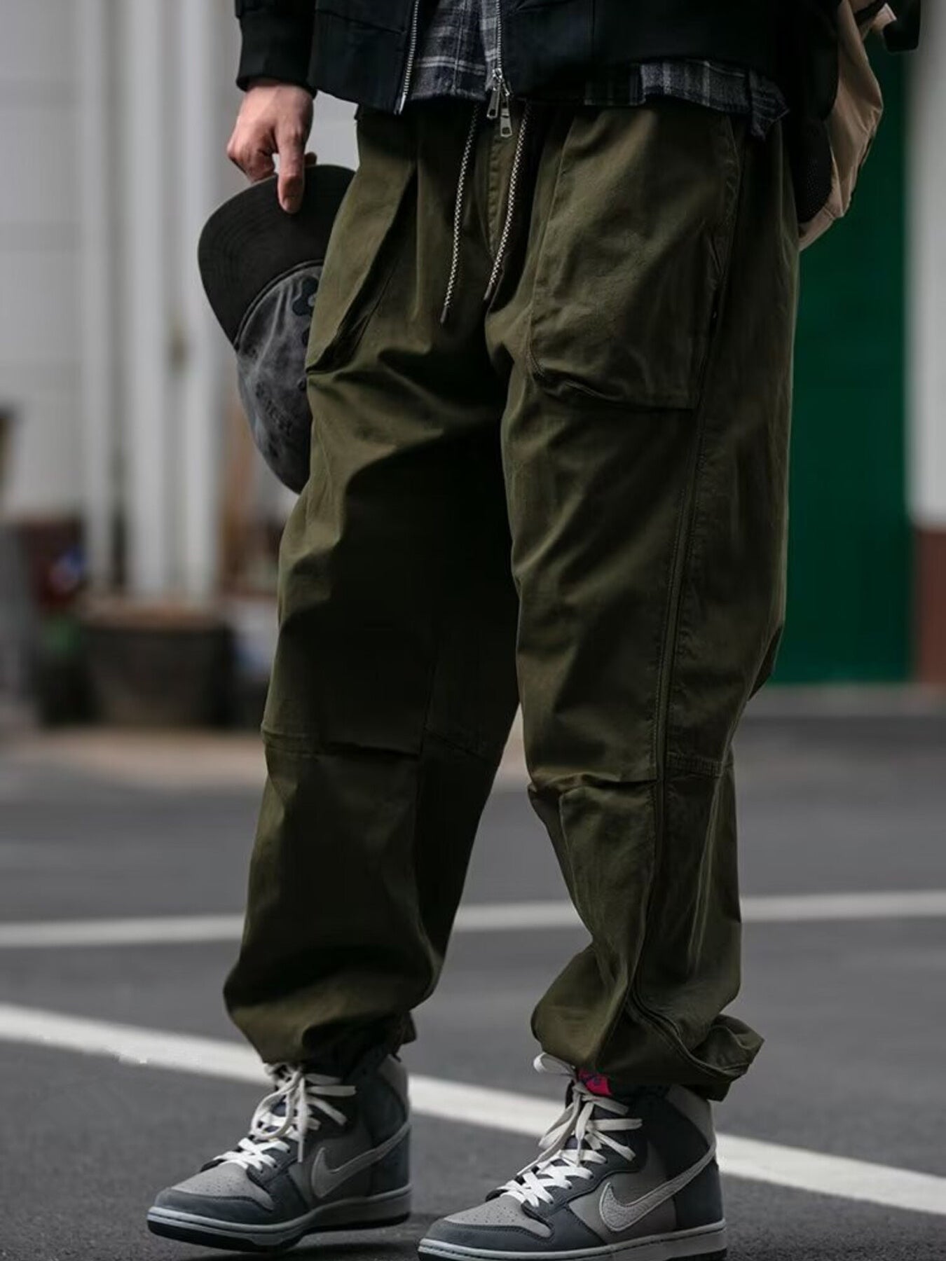 Men's Plus Size Relaxed Fit Cargo Pants