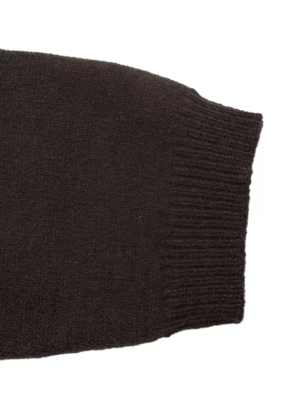 Crew Neck Button-Up Cardigan