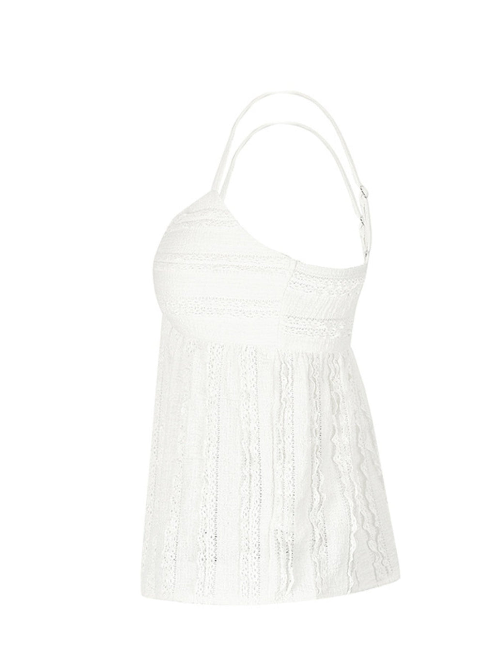 Textured Sweetheart Neck Cami