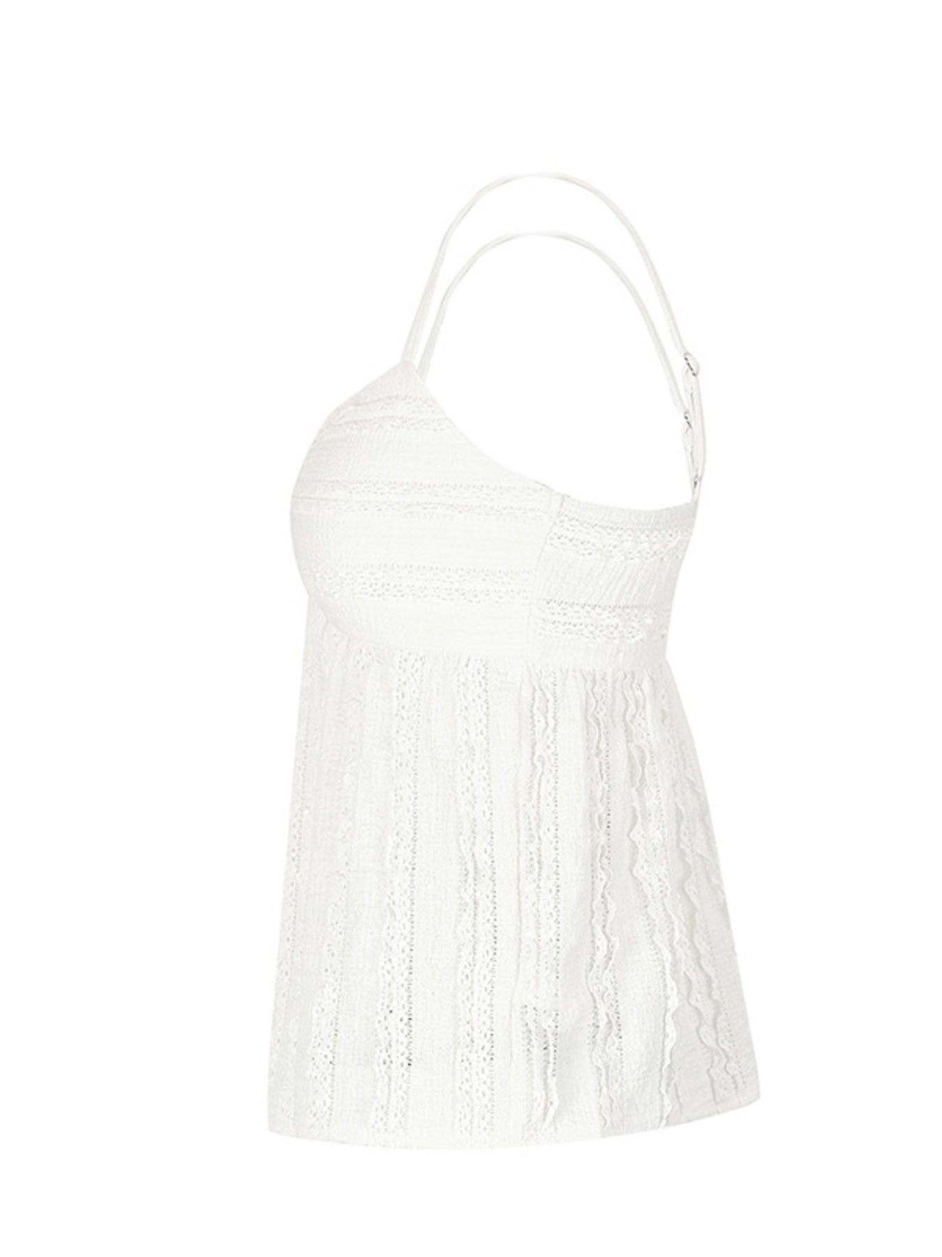 Textured Sweetheart Neck Cami