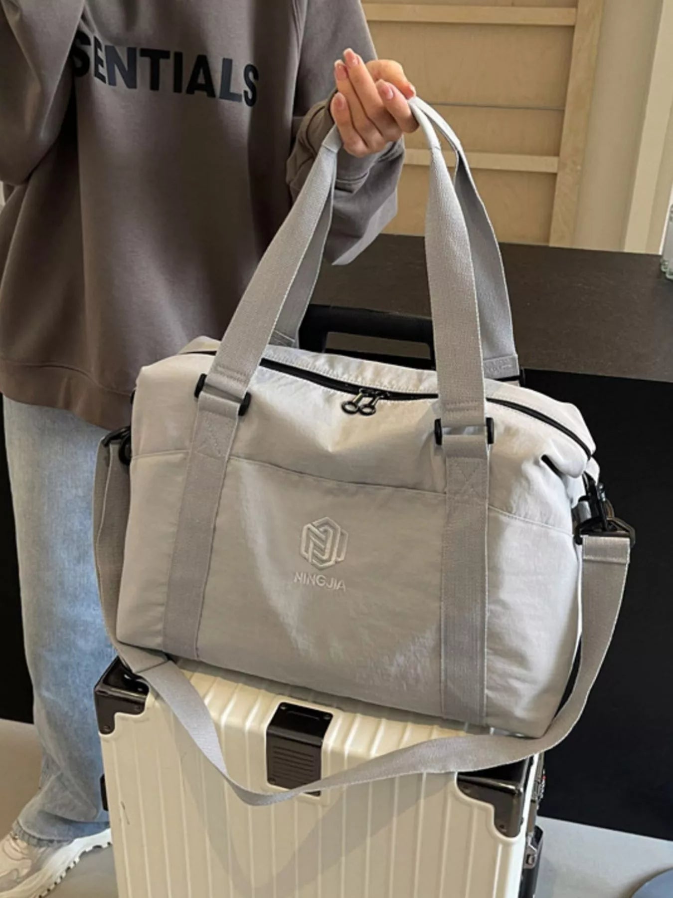 Lightweight Oxford Cloth Travel Duffel Bag
