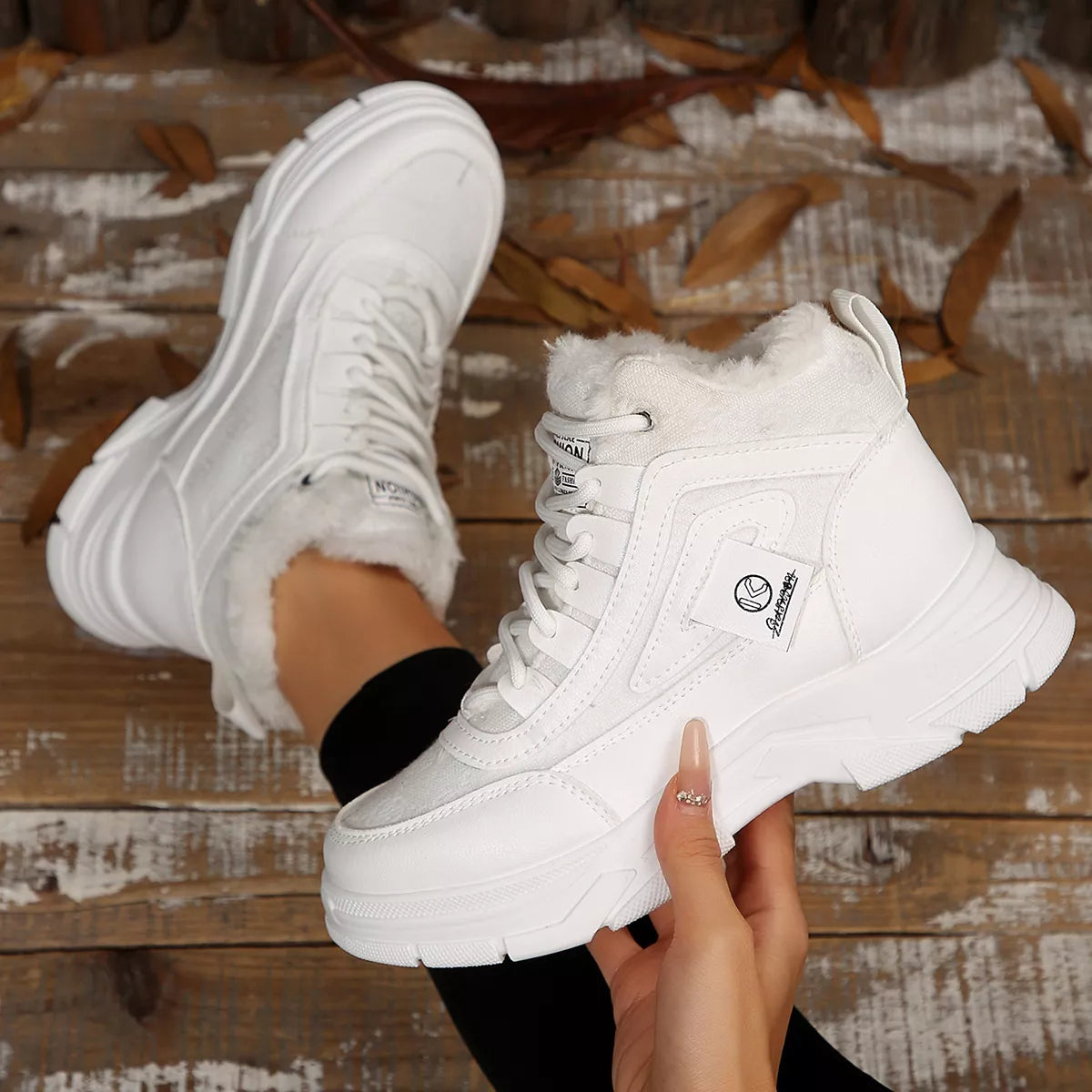 Plush Lined Ankle Boots