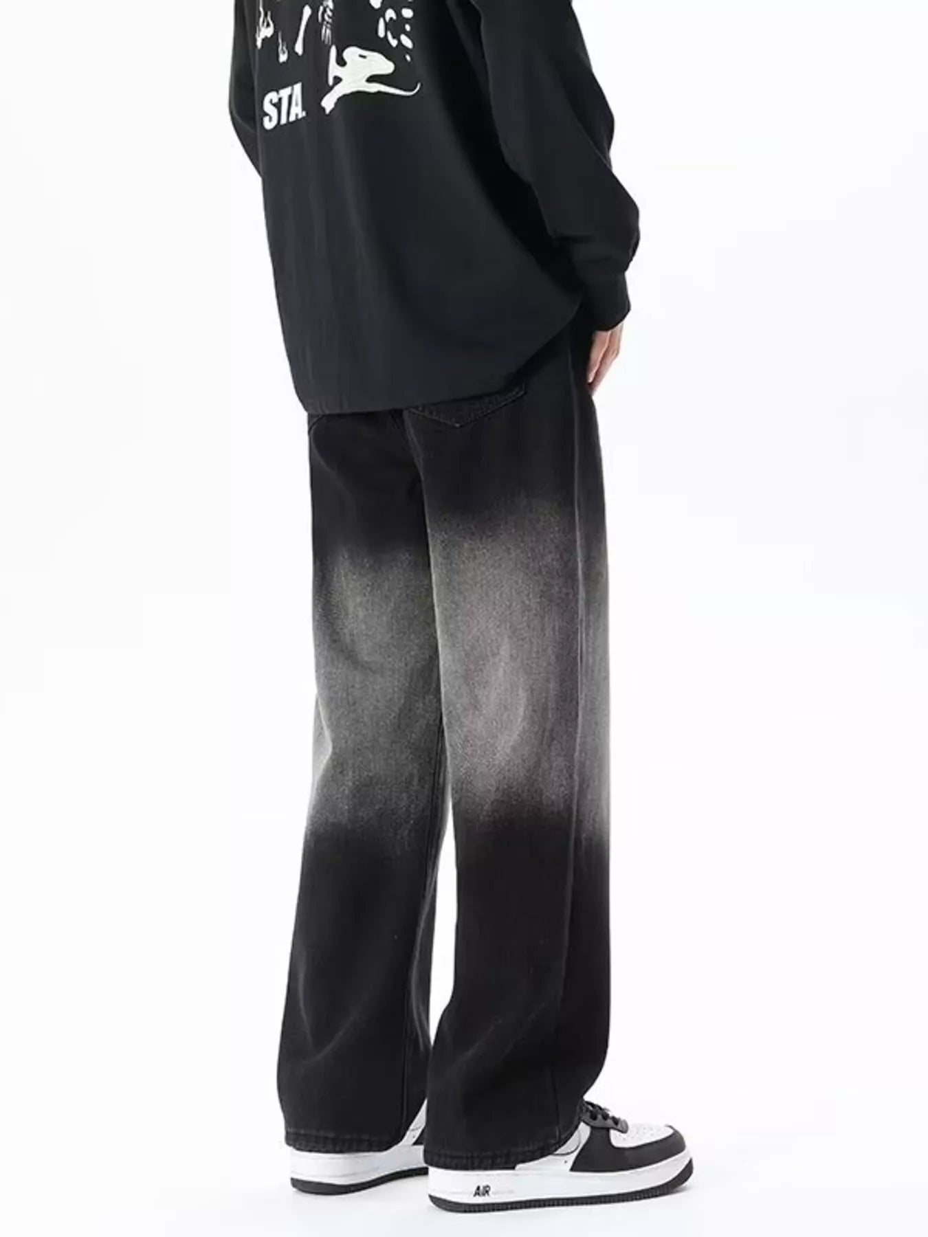 Men's Full Size Loose Fit Jeans Plus Size