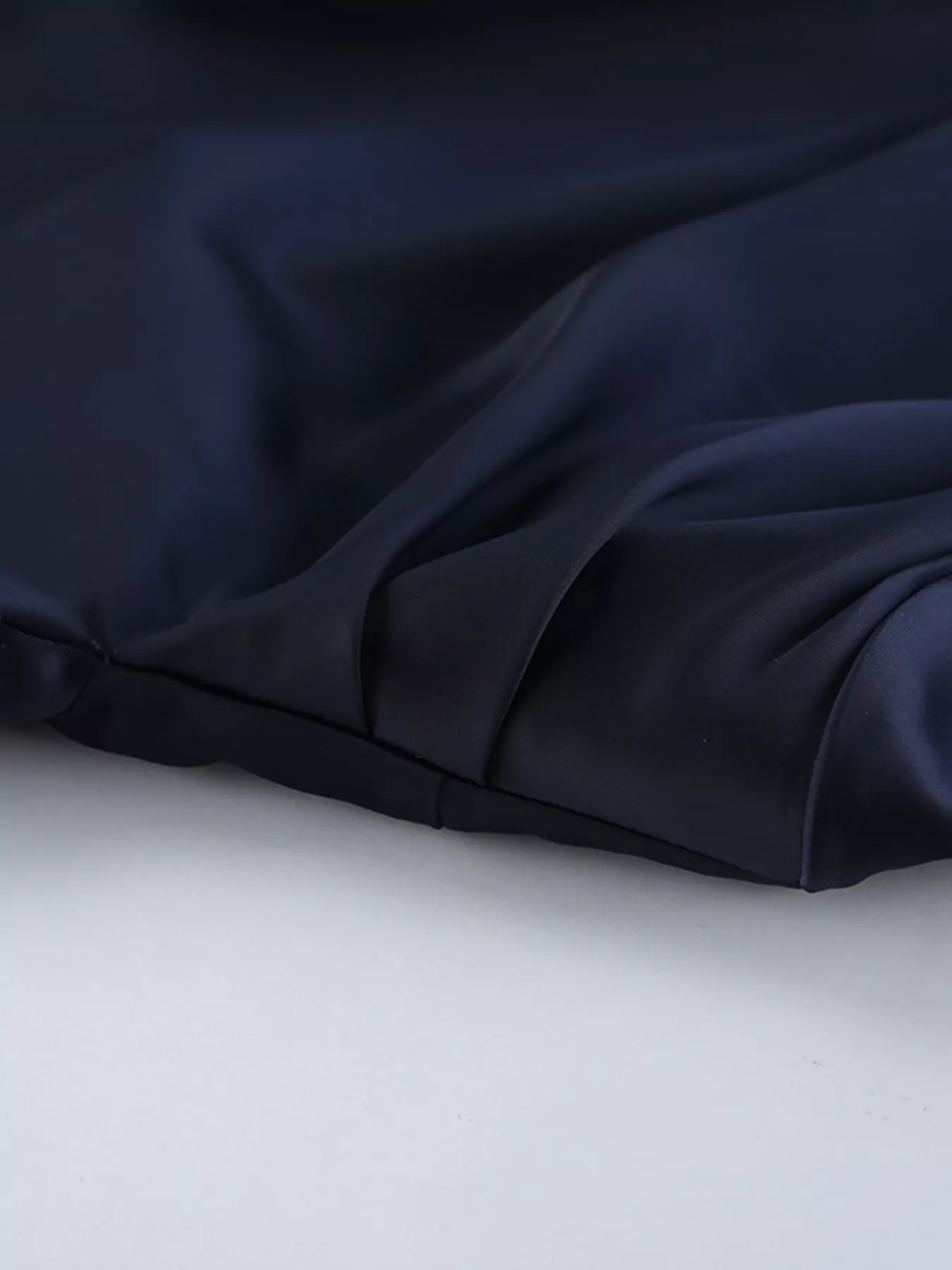 Mock Neck Flounce Sleeve Dress