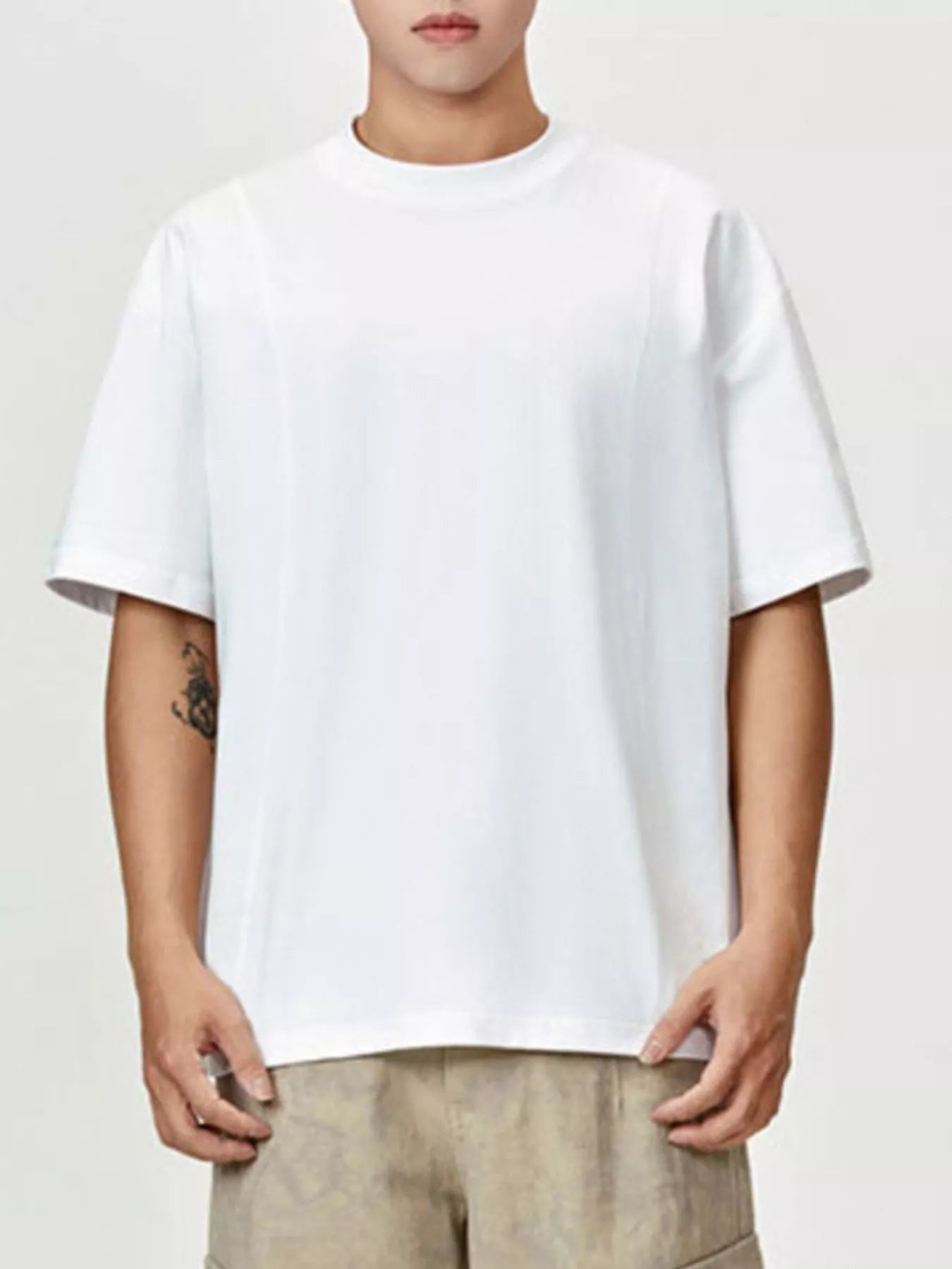 Men's Round Neck Short Sleeve T-Shirt