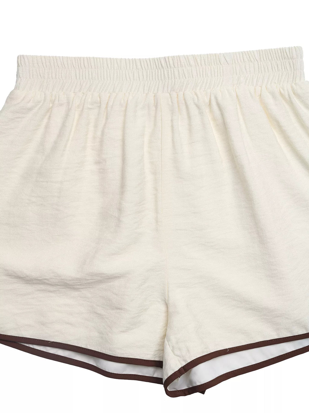 Tie Front Top and Shorts Set