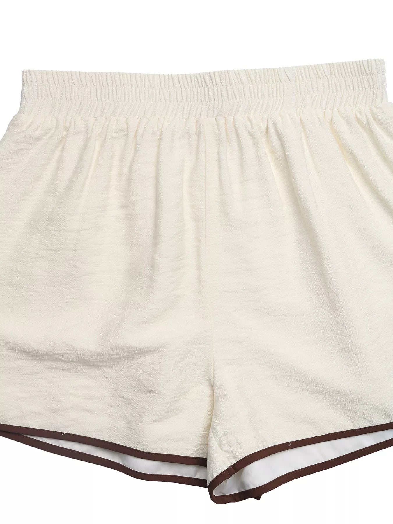 Tie Front Top and Shorts Set