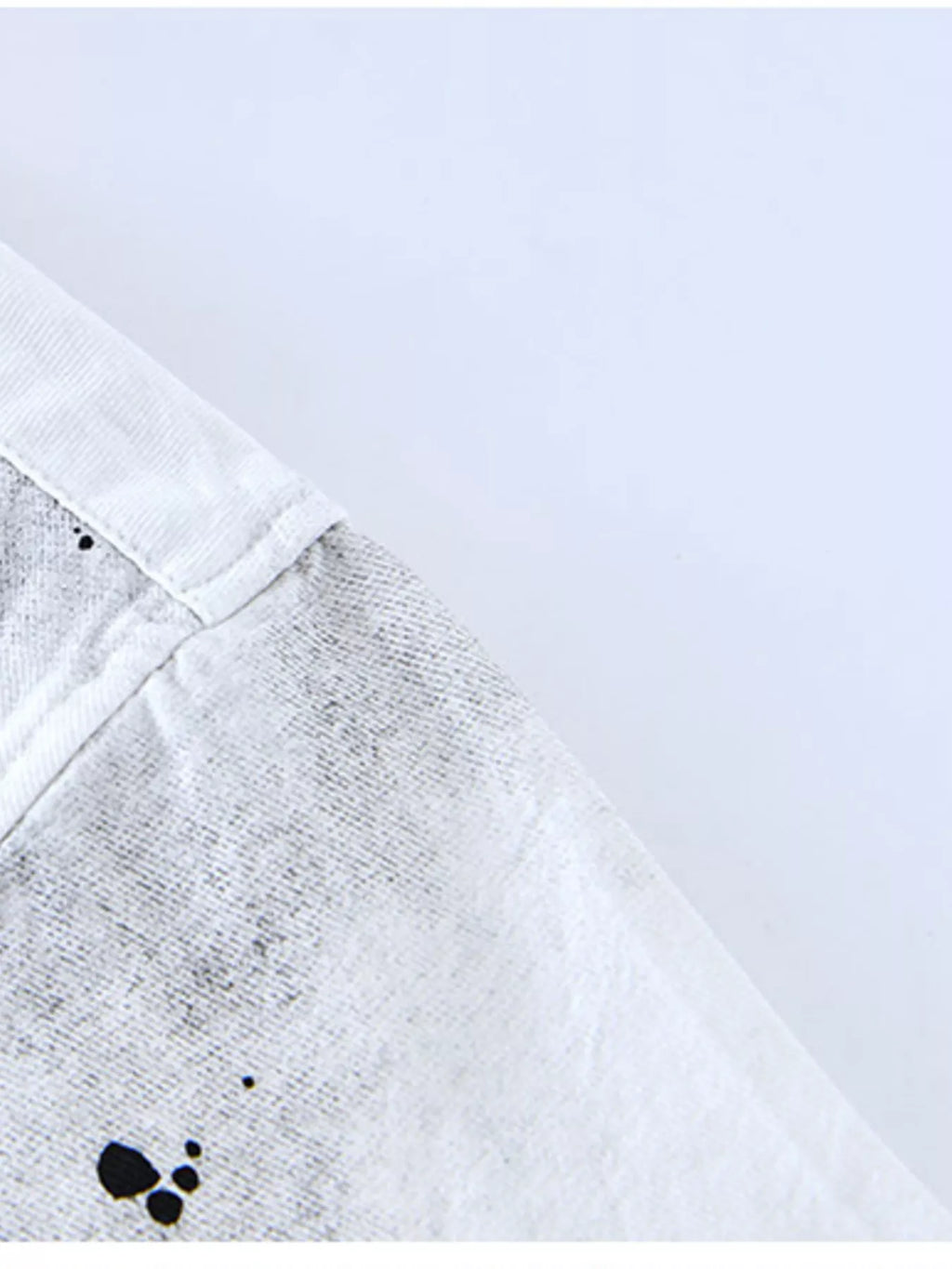 Men's Splatter Print Casual Short Sleeve Shirt