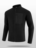 Men's Plus Size Zip Up Long Sleeve Jacket