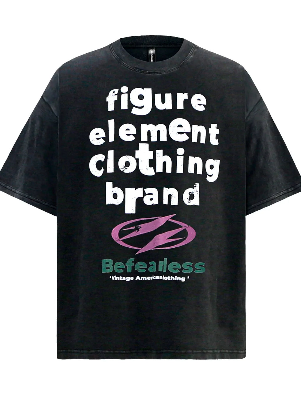 Men's Letter Graphic Round Neck T-Shirt