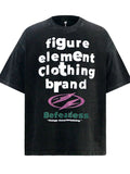 Men's Letter Graphic Round Neck T-Shirt