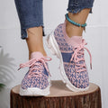 Round Toe Lace Up Sneakers