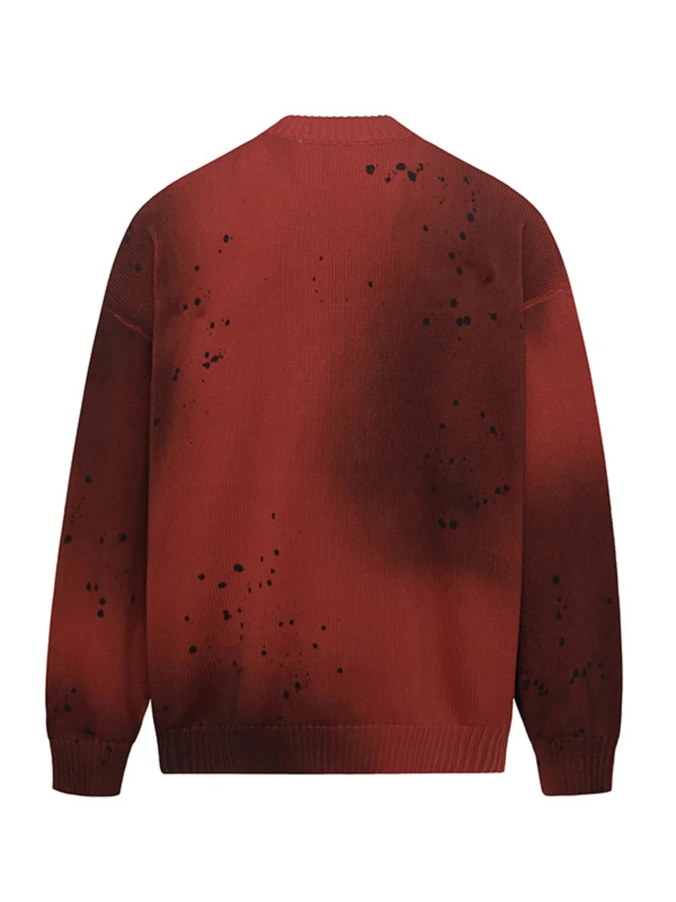 Men's Letter Round Neck Long Sleeve Sweater