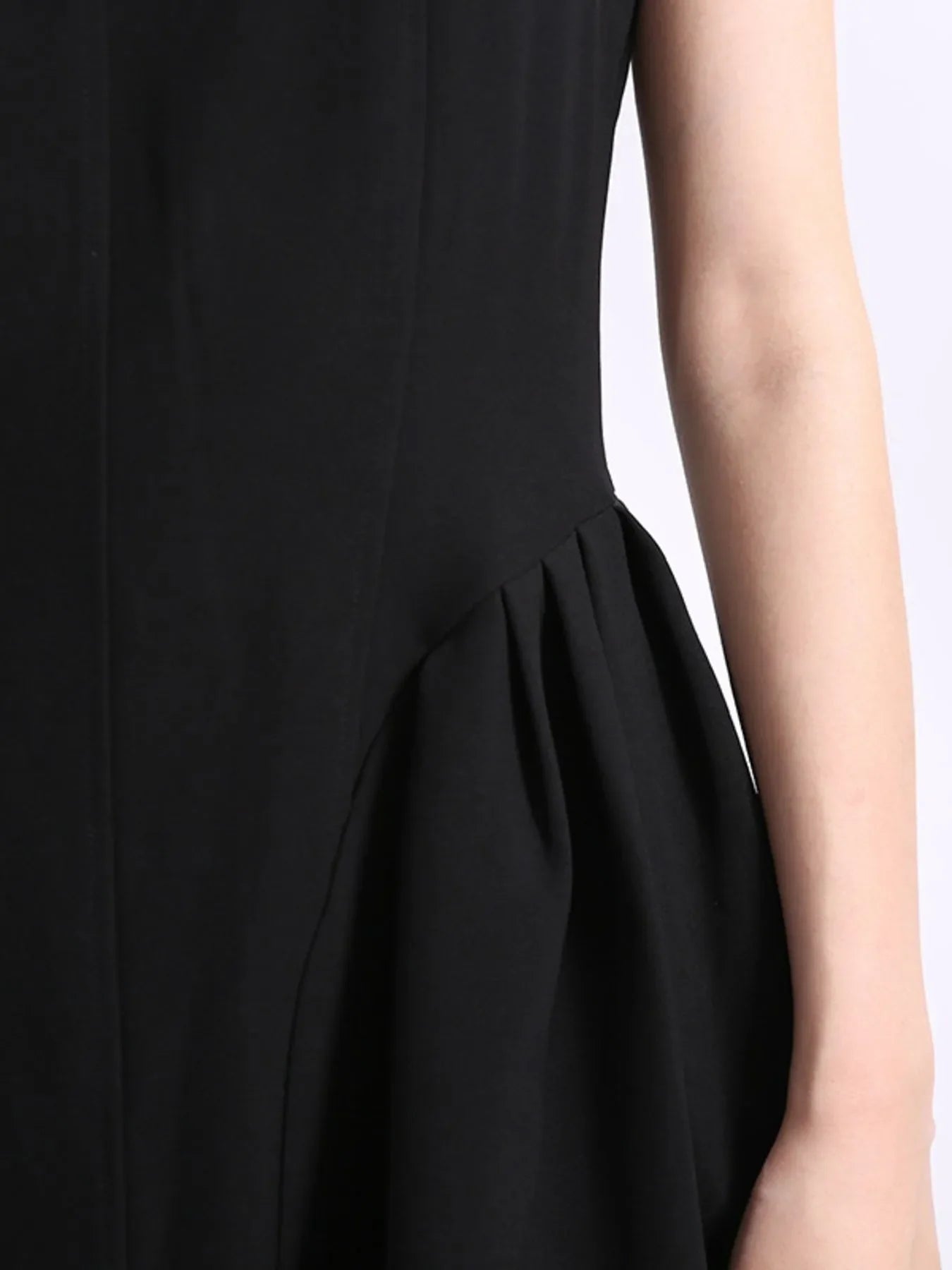 Flower Scoop Neck Sleeveless Dress
