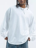 Men's Round Neck Long Sleeve T-Shirt