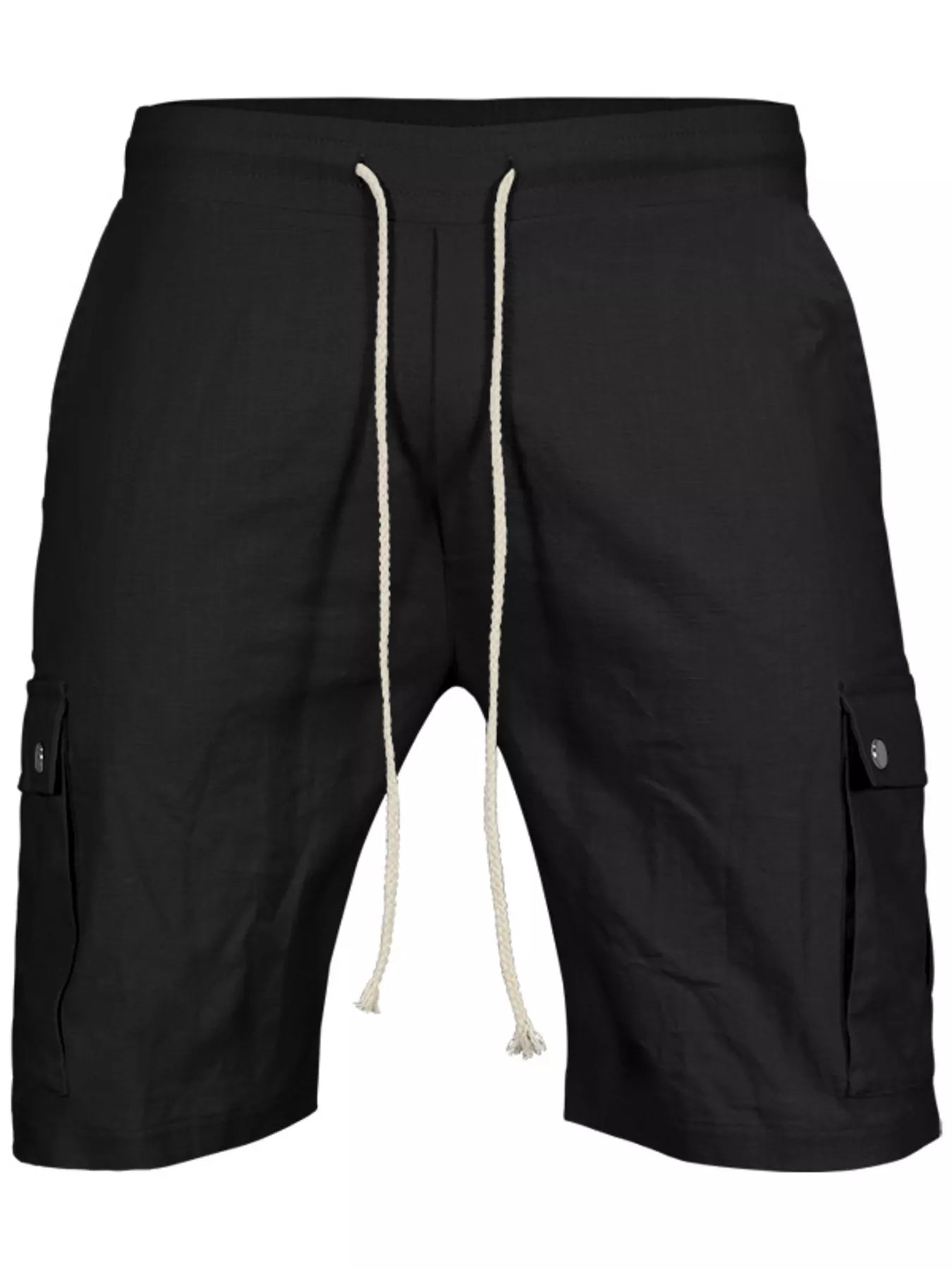 Men's Full Size Drawstring Casual Cargo Shorts Plus Size