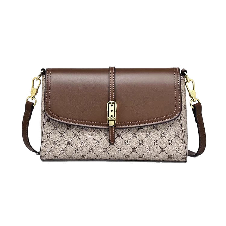 Adjustable Strap Flap Crossbody Bag