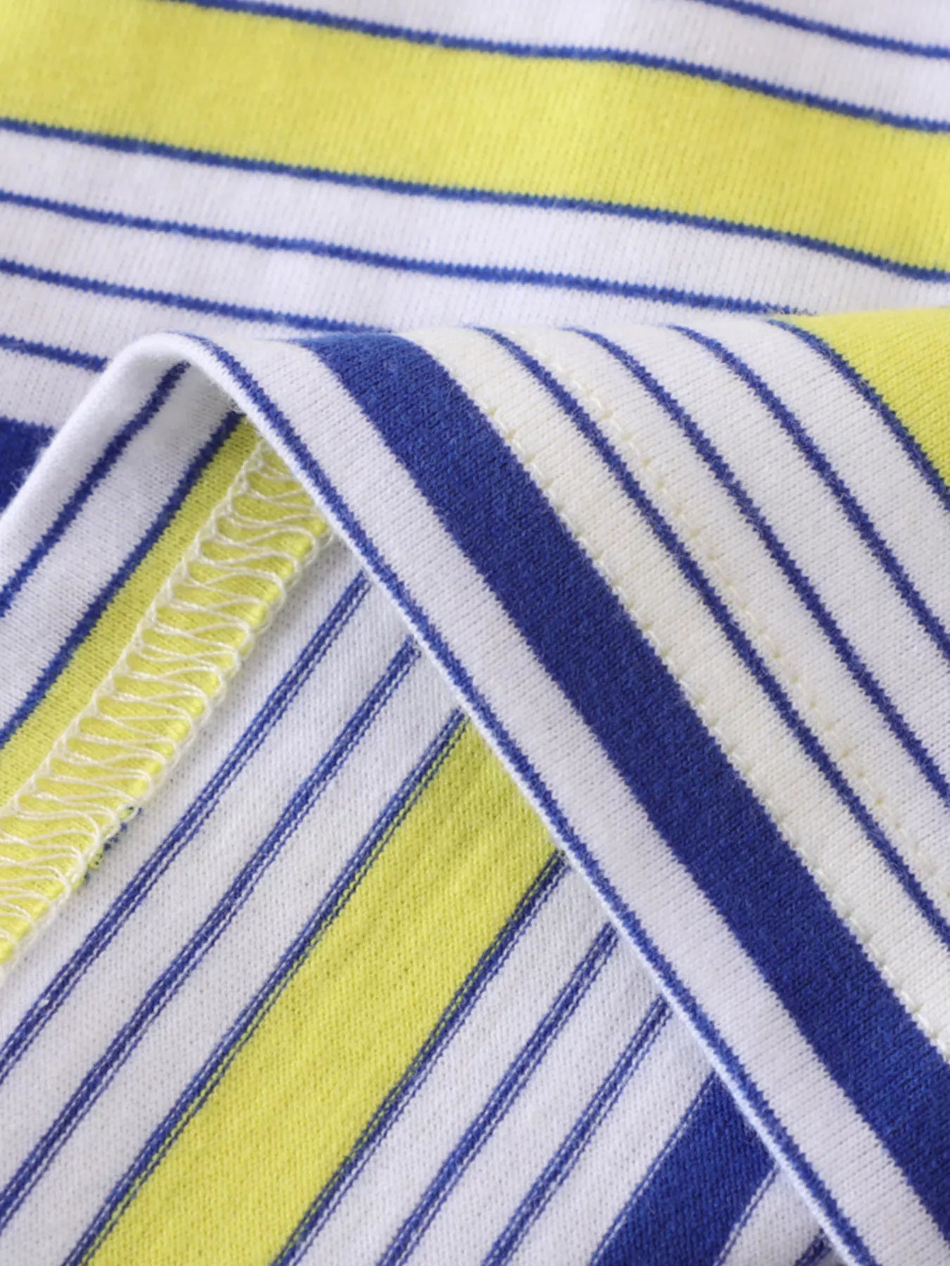 Children's Striped Polo Shirt & Printed Shorts Set