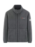 Men's Plus Size Zip Up Long Sleeve Jacket