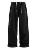 Men's Wide Leg Drawstring Casual Pants
