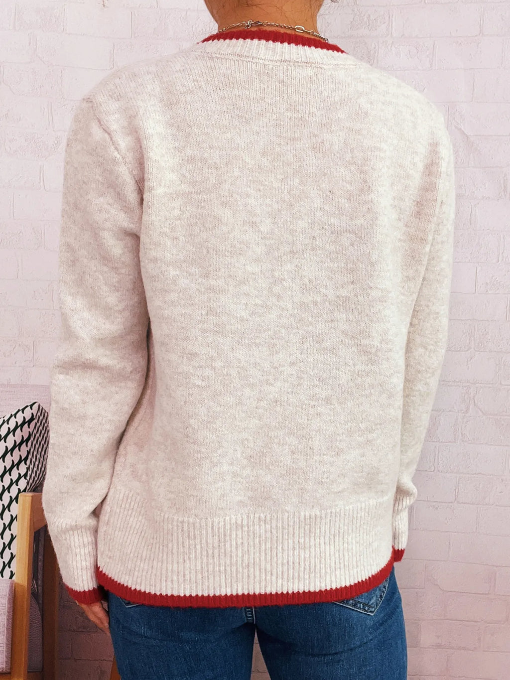 Flower Button Up Long Sleeve Cardigan